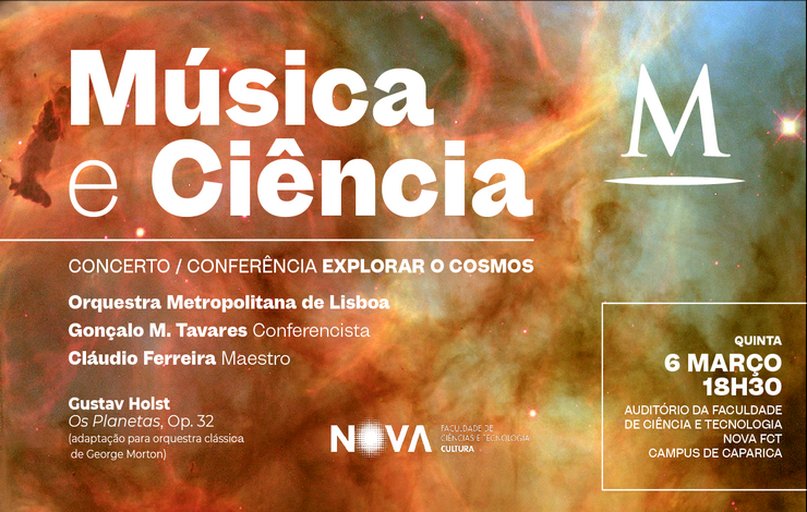 Concerto/conferência "Explorar o cosmos"